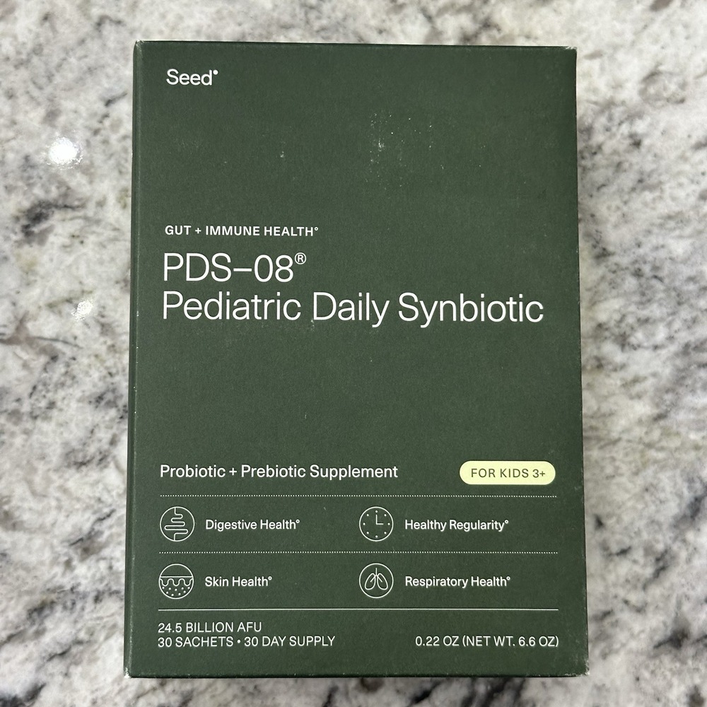 SEED PDS-08 Pediatric Daily Symbiotic probiotic+prebiotic‎ Supplement🔥NEW🔥